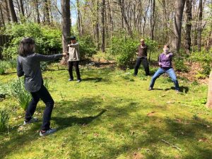 qigong outside group distanced